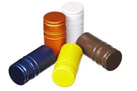 Aluminum wine closure with custom embossing